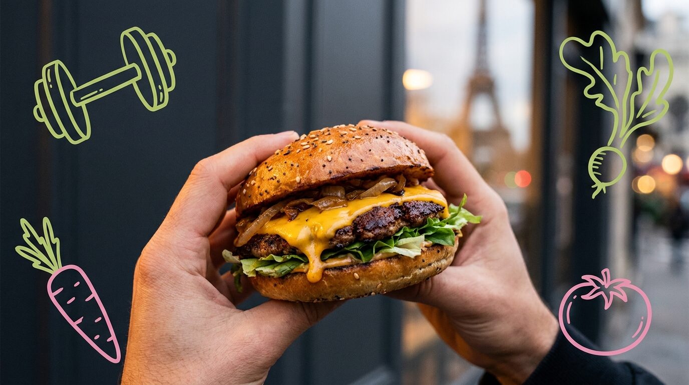 Célébrités et sportifs français vegans, burger vegan Green Farmer's